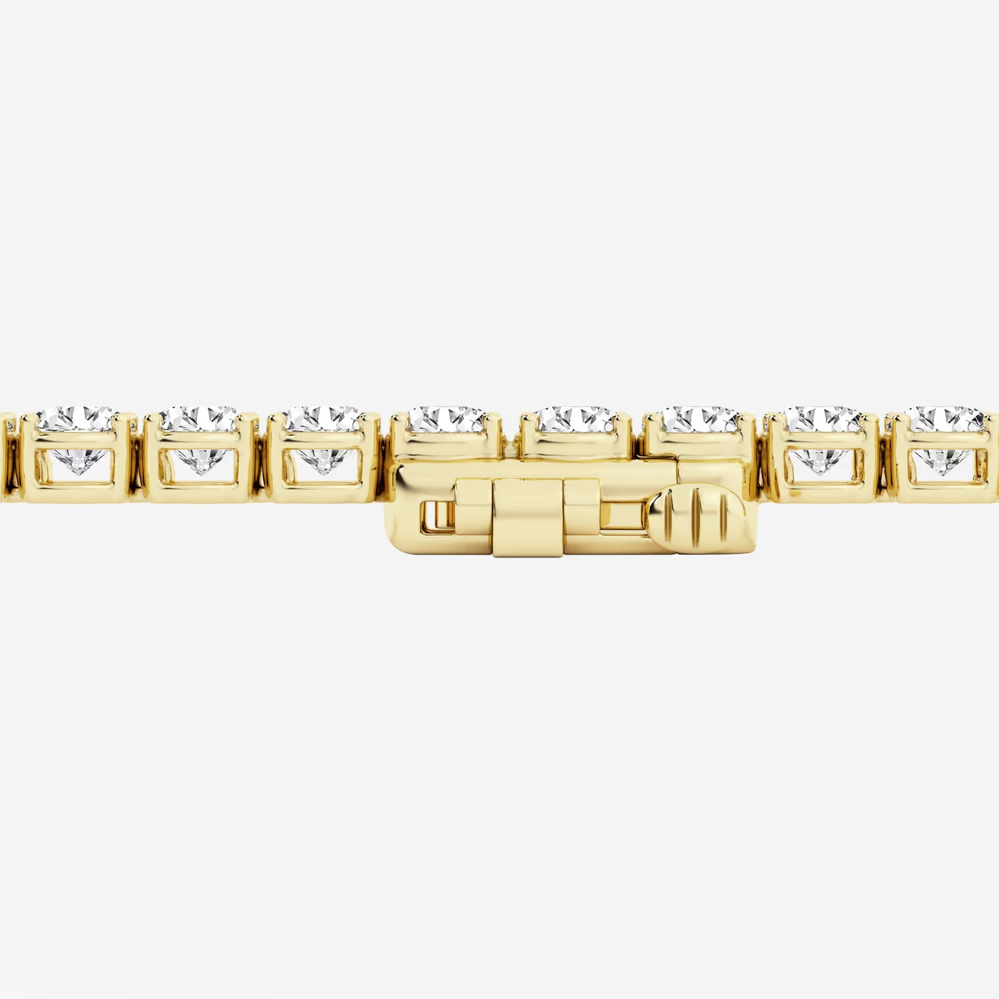 Signature Radiance – 6 CTW Round Lab Diamond Tennis Bracelet in 14K Gold