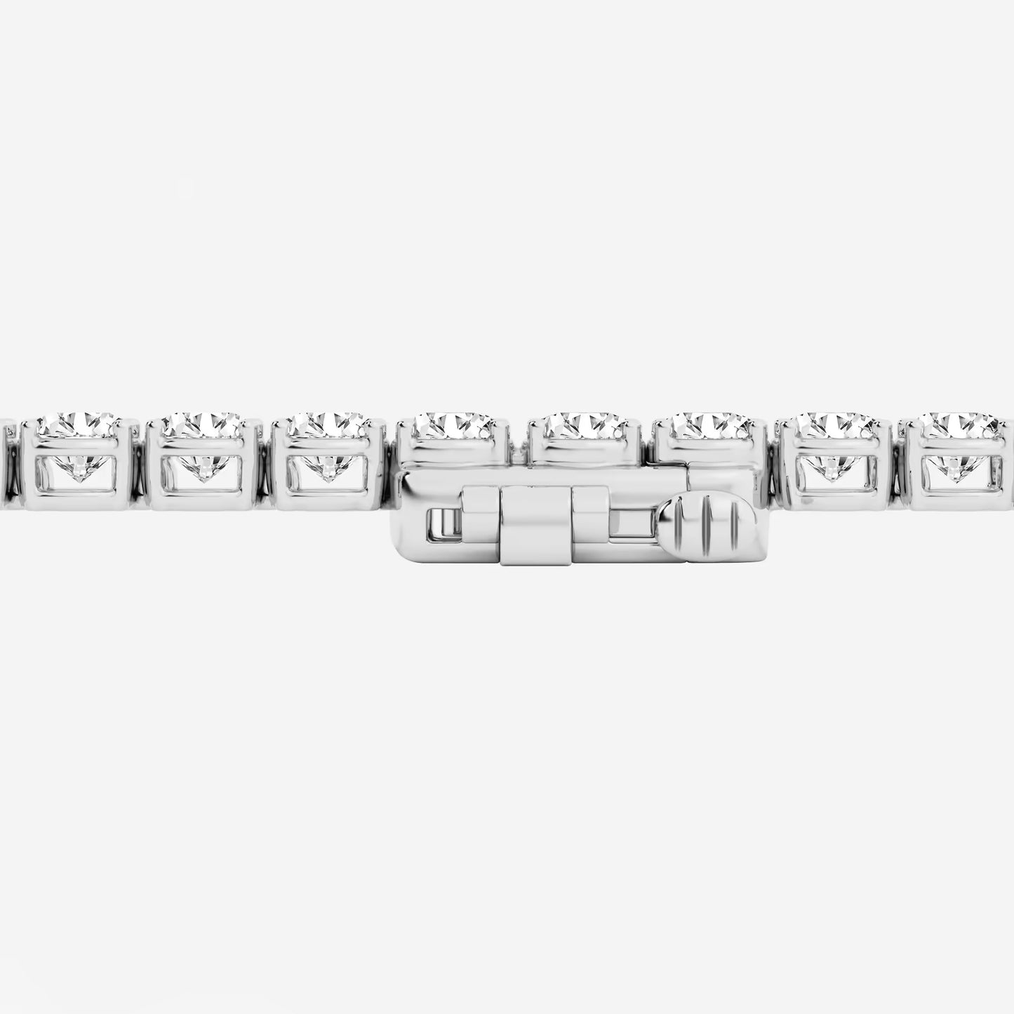 Signature Radiance – 6 CTW Round Lab Diamond Tennis Bracelet in 14K Gold