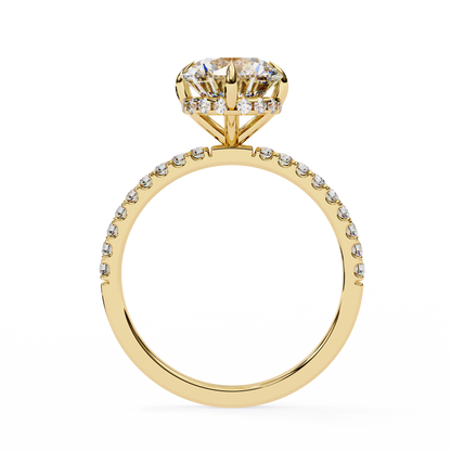 Galaxy Round Lab Diamond Full Eternity Ring