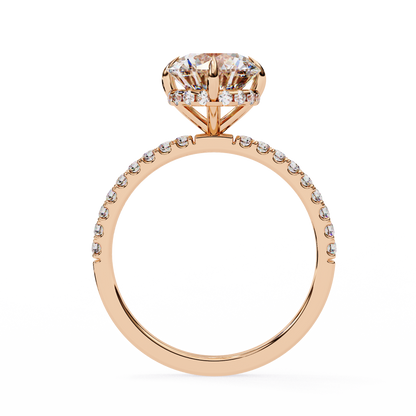 Galaxy Round Lab Diamond Full Eternity Ring