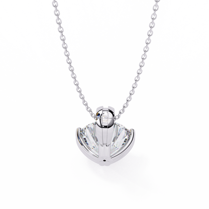 Crownlight Round – Lab Diamond Chain Pendant