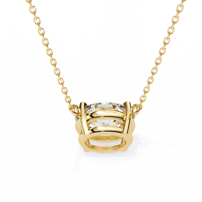 Oval Grace – Oval Cut Lab Diamond Solo Necklace
