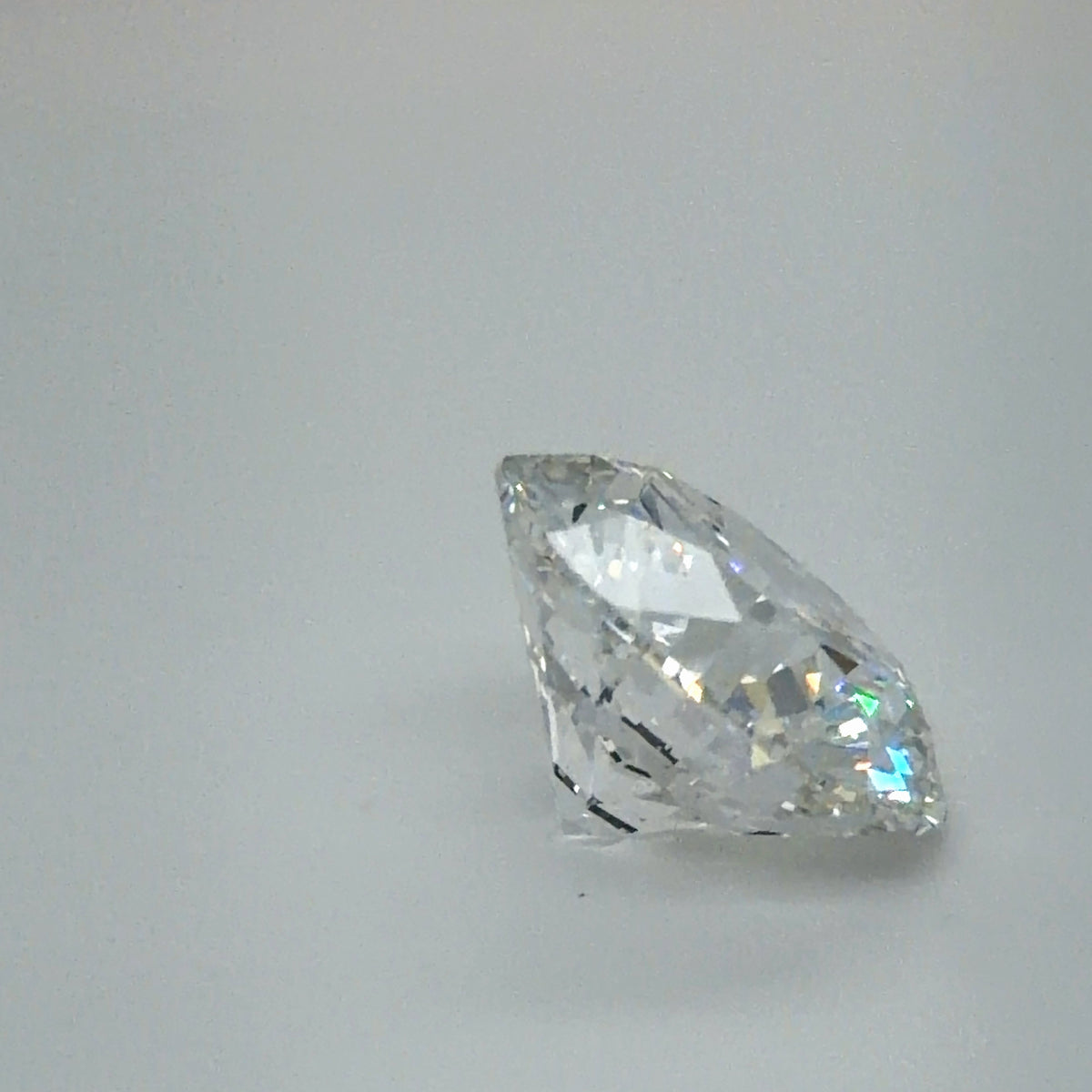 10.55 Carat Round Cut Lab Grown Diamond – F VS2, Ideal Cut | IGI