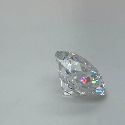 10.62 Carat Round Cut Lab Grown Diamond – E VS2, Ideal Cut | IGI