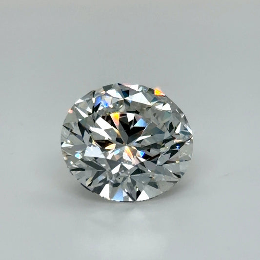 10.35 Carat Round Cut Lab Grown Diamond – F VS2, Ideal Cut | IGI