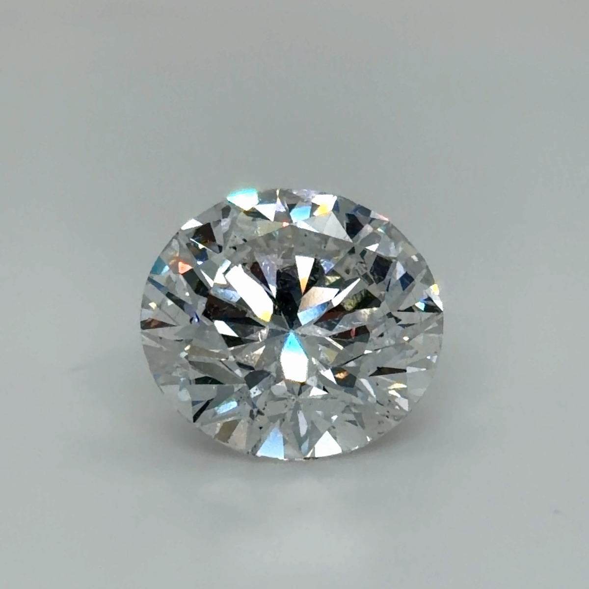 10.24 Carat Round Cut Lab Grown Diamond – E VS2, Ideal Cut | IGI