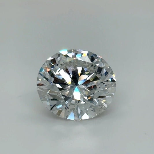10.24 Carat Round Cut Lab Grown Diamond – E VS2, Ideal Cut | IGI