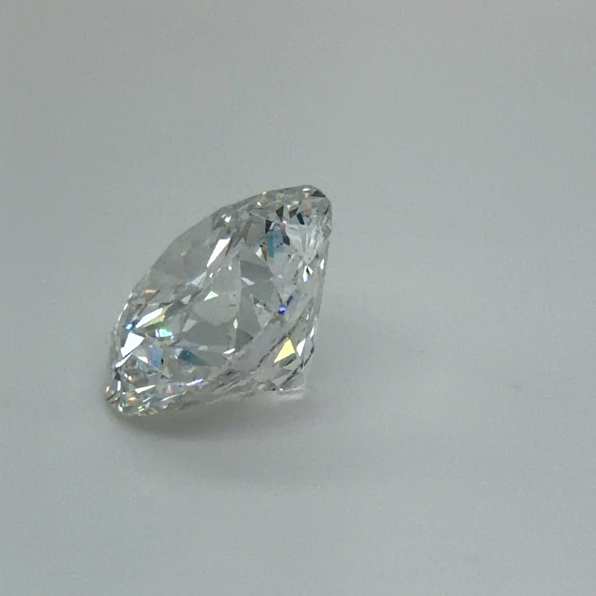 10.24 Carat Round Cut Lab Grown Diamond – E VS2, Ideal Cut | IGI