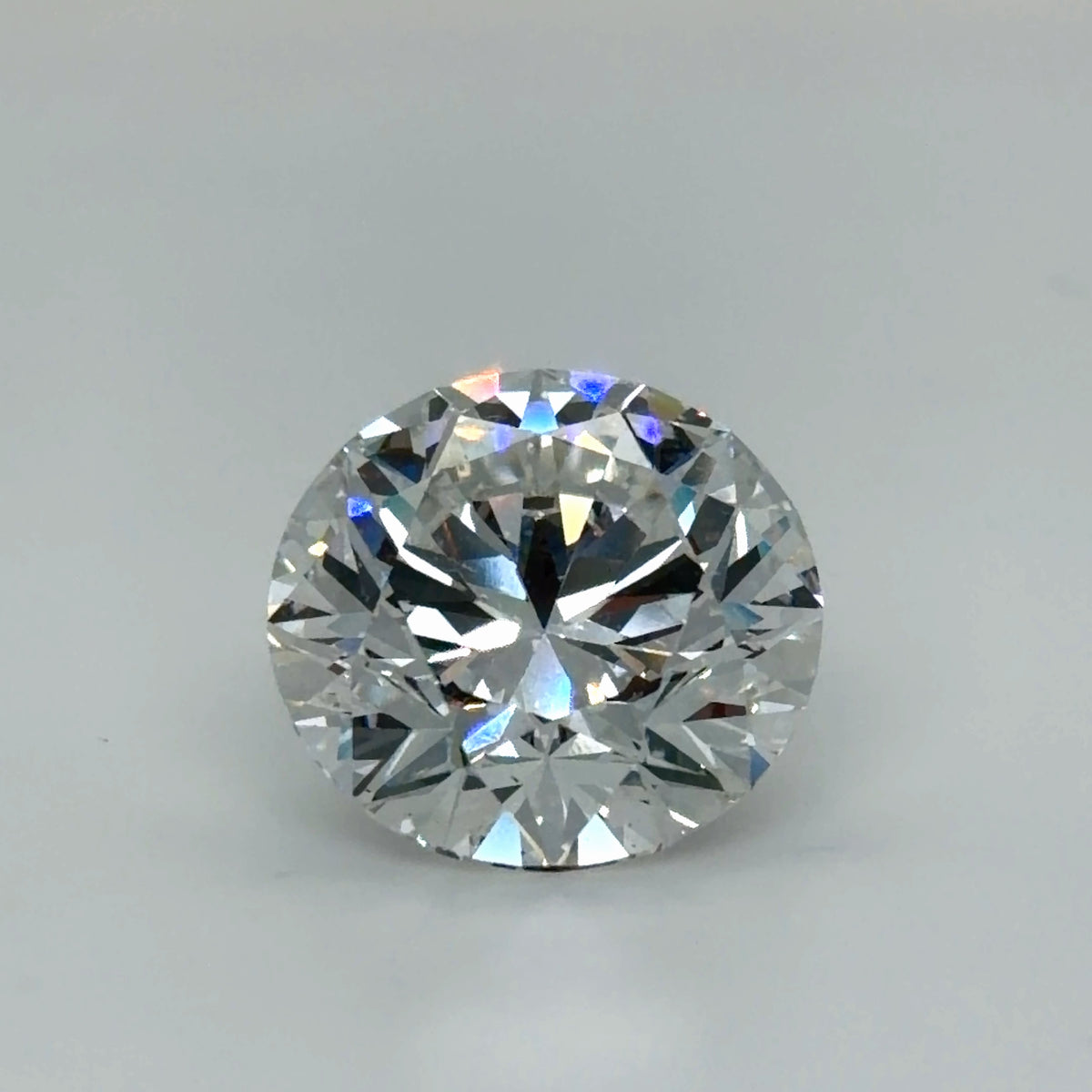 10.20 Carat Round Cut Lab Grown Diamond – F VS1, Ideal Cut | IGI