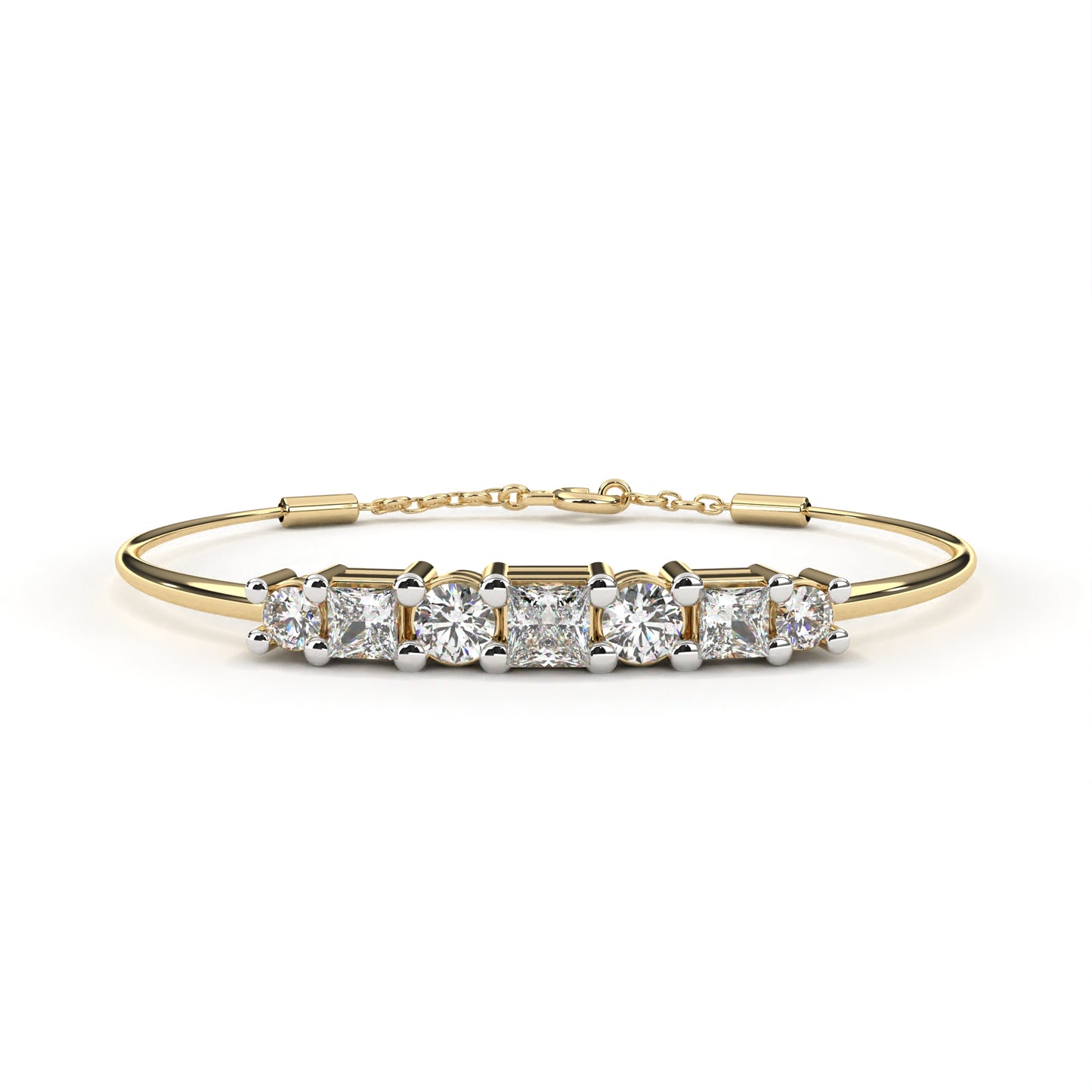 Dual Charm Diamond Bracelet