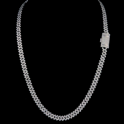 Royal Link –  Diamond Cuban Chain Necklace in 14K Gold (22 Inch)