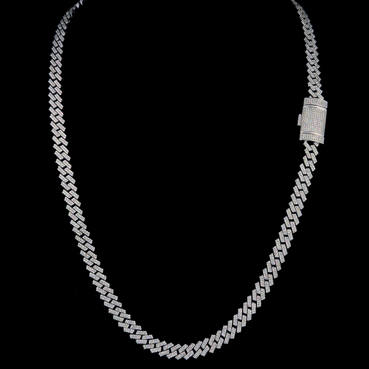 Royal Link –  Diamond Cuban Chain Necklace in 14K Gold (22 Inch)