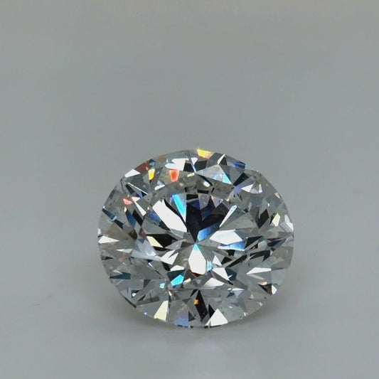 10.10 Carat Round Cut Lab Grown Diamond – E VS2, Ideal Cut | IGI