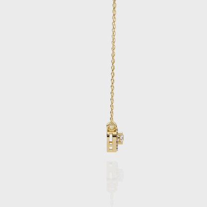 Diamond Dash – Lab Diamond Mini Bar Necklace