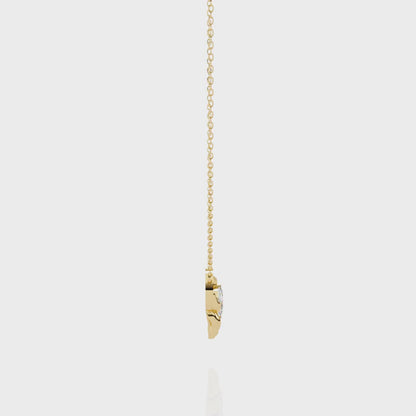 Leaflight – Marquise Diamond Leaf Necklace