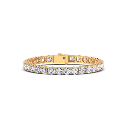 20 CTW Lab-Grown Diamond Tennis Bracelet | 4-Prong Straight