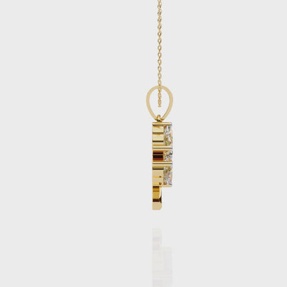 Sweetheart Shine – Heart Lab Diamond Pendant