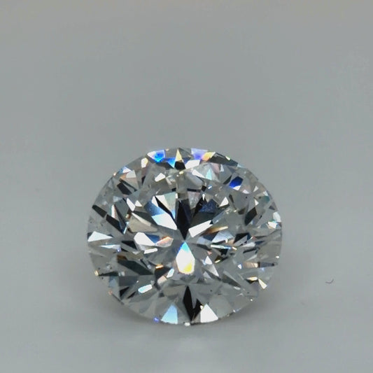 10.10 Carat Round Cut Lab Grown Diamond – E VS2, Ideal Cut | IGI