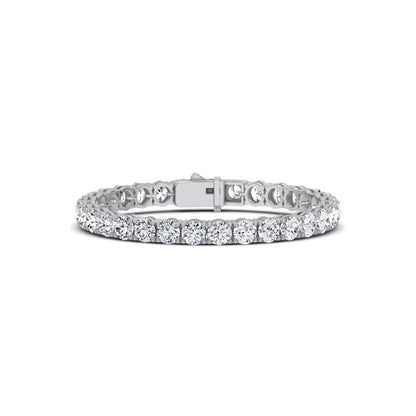 20 CTW Lab-Grown Diamond Tennis Bracelet | 4-Prong Straight